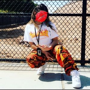 Orange Camo pants🍊🍊🍊